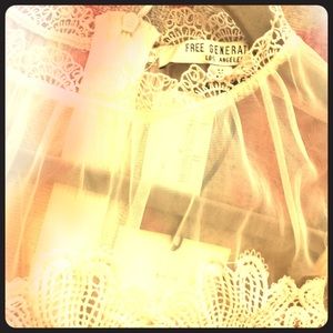 Short-Sleeve Mock-Neck Lace Dress